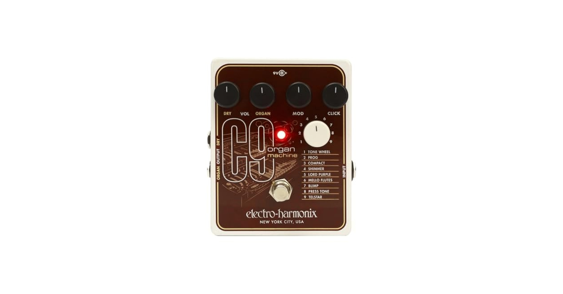 Electro-Harmonix C9OrganMachine オルガンマシーン Electro-Harmonix C9 Organ Machine (EHX Pedal Demo by Bill
